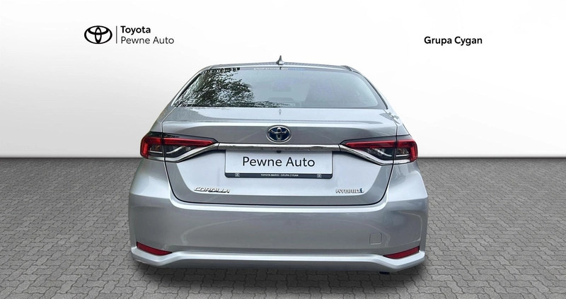 Toyota Corolla cena 94900 przebieg: 68126, rok produkcji 2022 z Żuromin małe 137